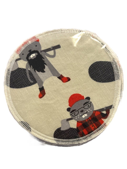 Breast Pads - Bearded Beavers