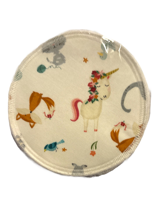 Breast Pads - Floral Unicorn
