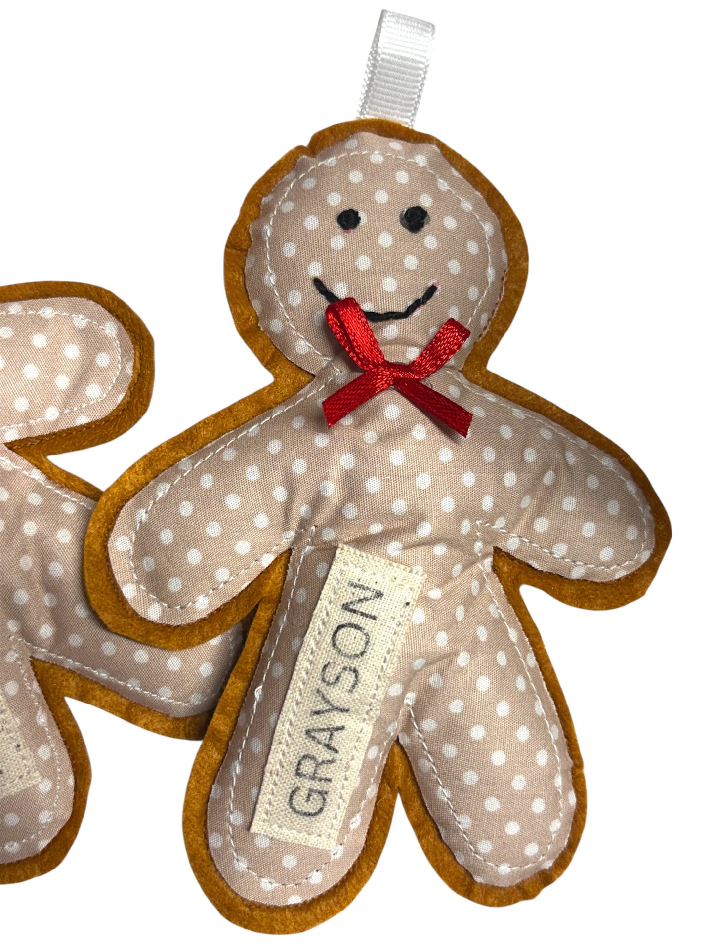 Personalised Mini Gingerbread Men ornaments