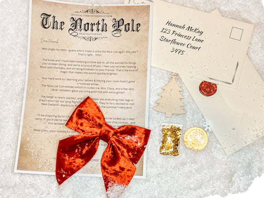 Christmas Letters - 2 to choose from