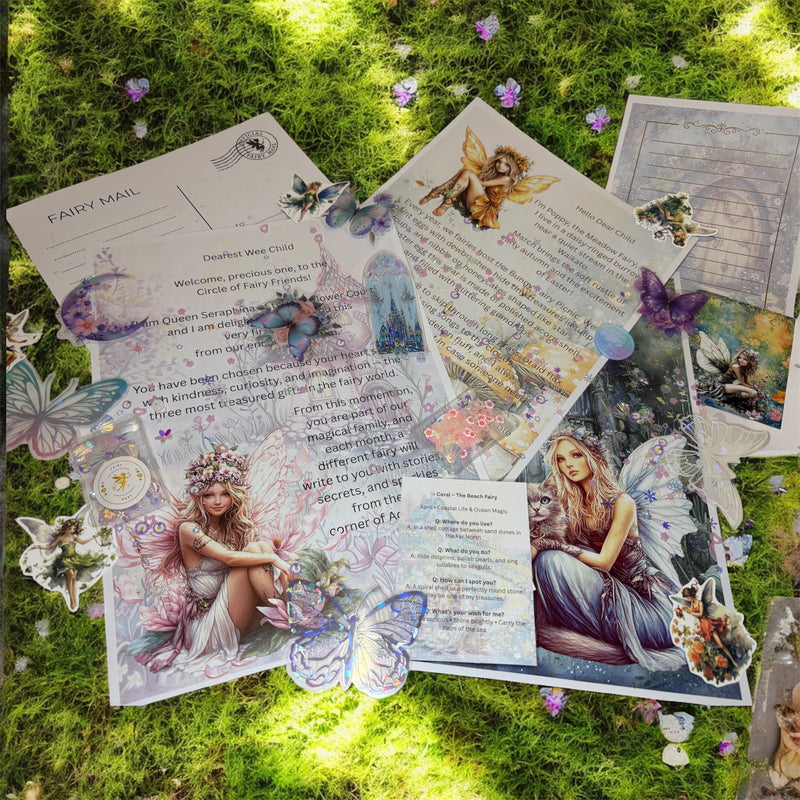 1 Year fairy letter subscription - one time cost