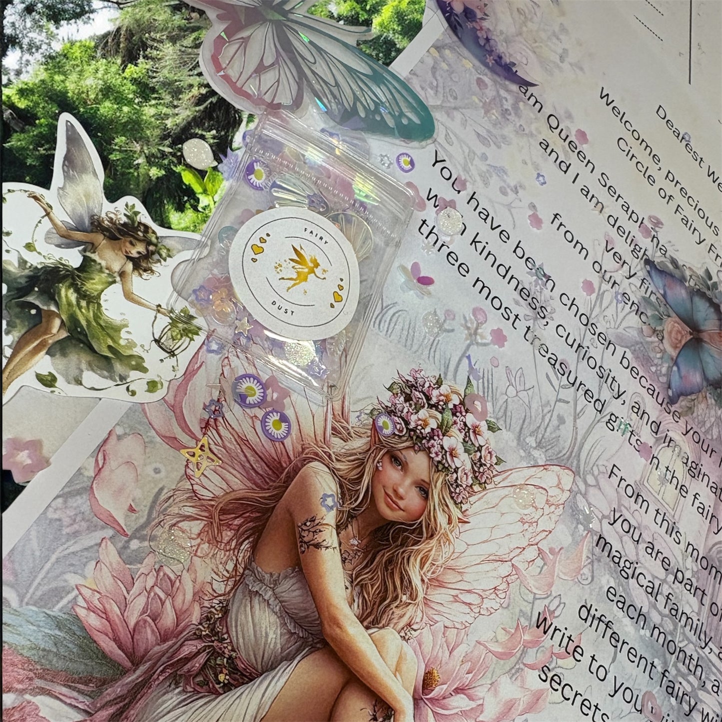 1 Year fairy letter subscription - one time cost