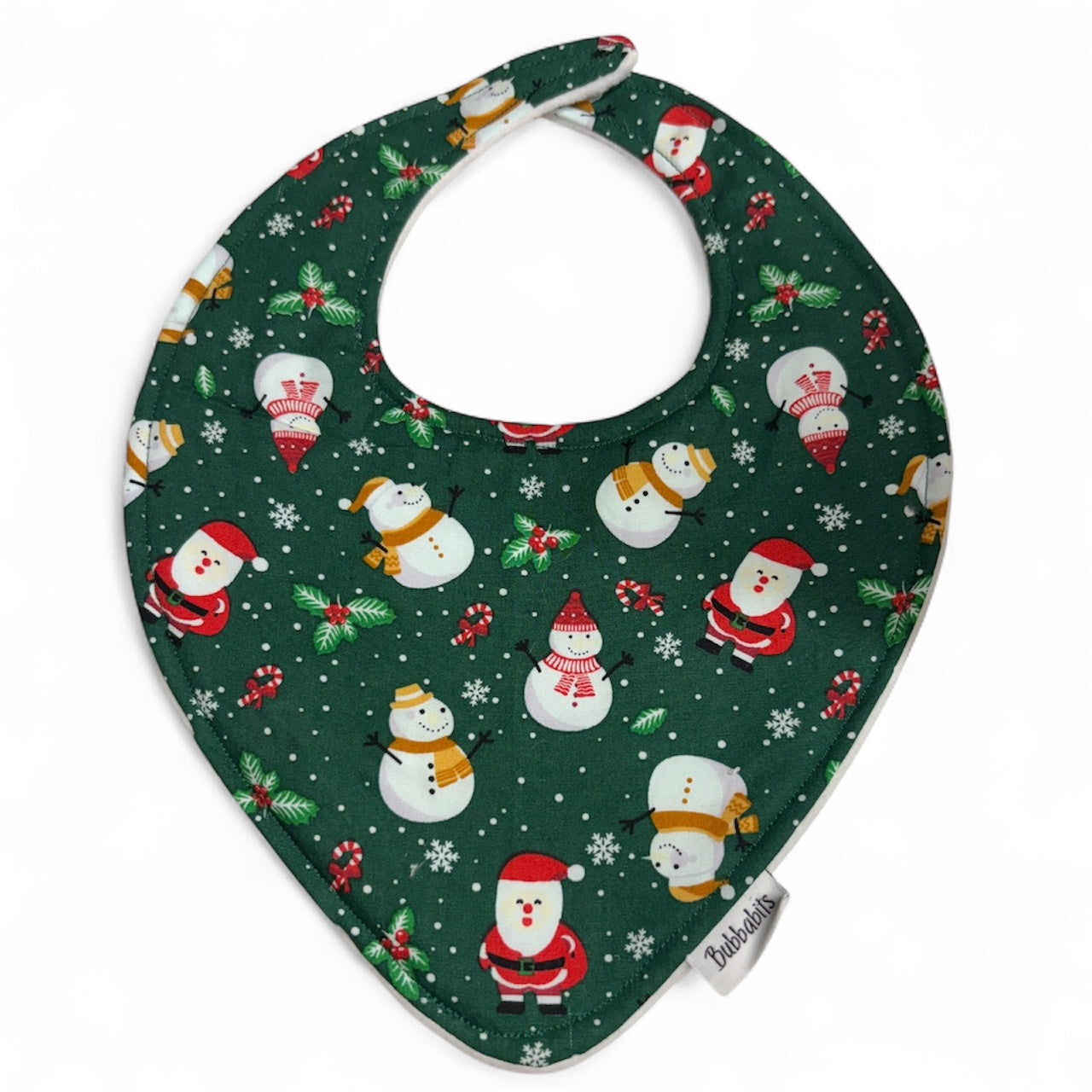 Dribble Bib - Jolly Snowman