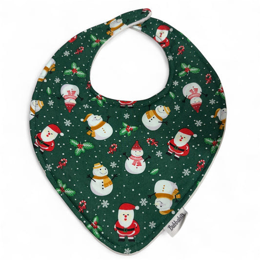 Dribble Bib - Jolly Snowman