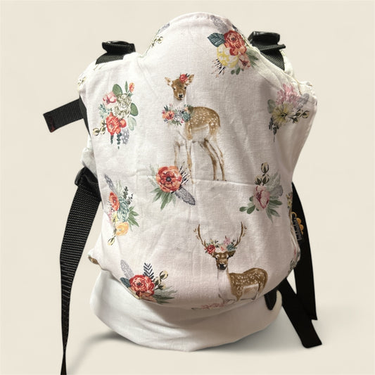 Doll Carrier - Floral my Deer
