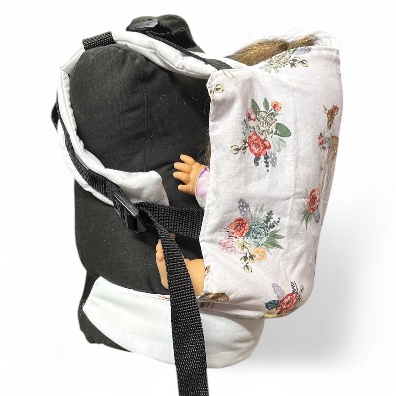 Doll Carrier - Floral my Deer