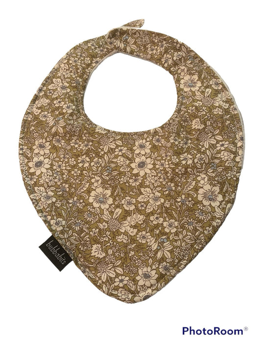 Dribble Bib - Julia Mustard