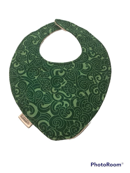 Dribble Bib - Moko emerald