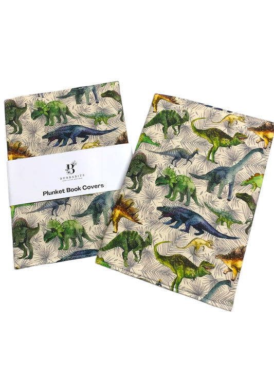 Plunket/ Well child book Cover -dino party