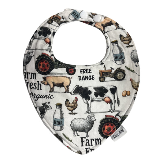 Dribble Bib - Farm Life